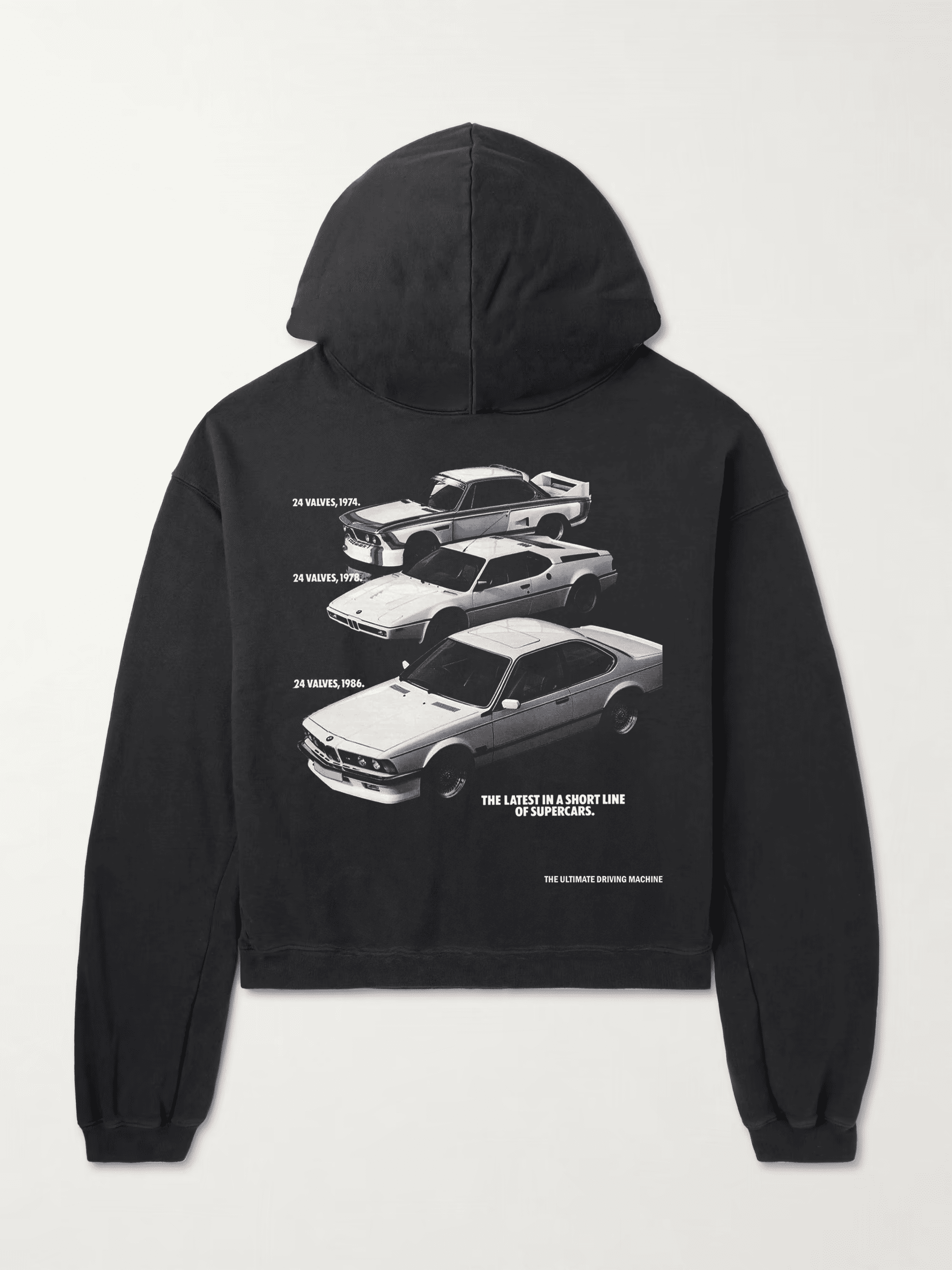 Superline Hoodie Black Back