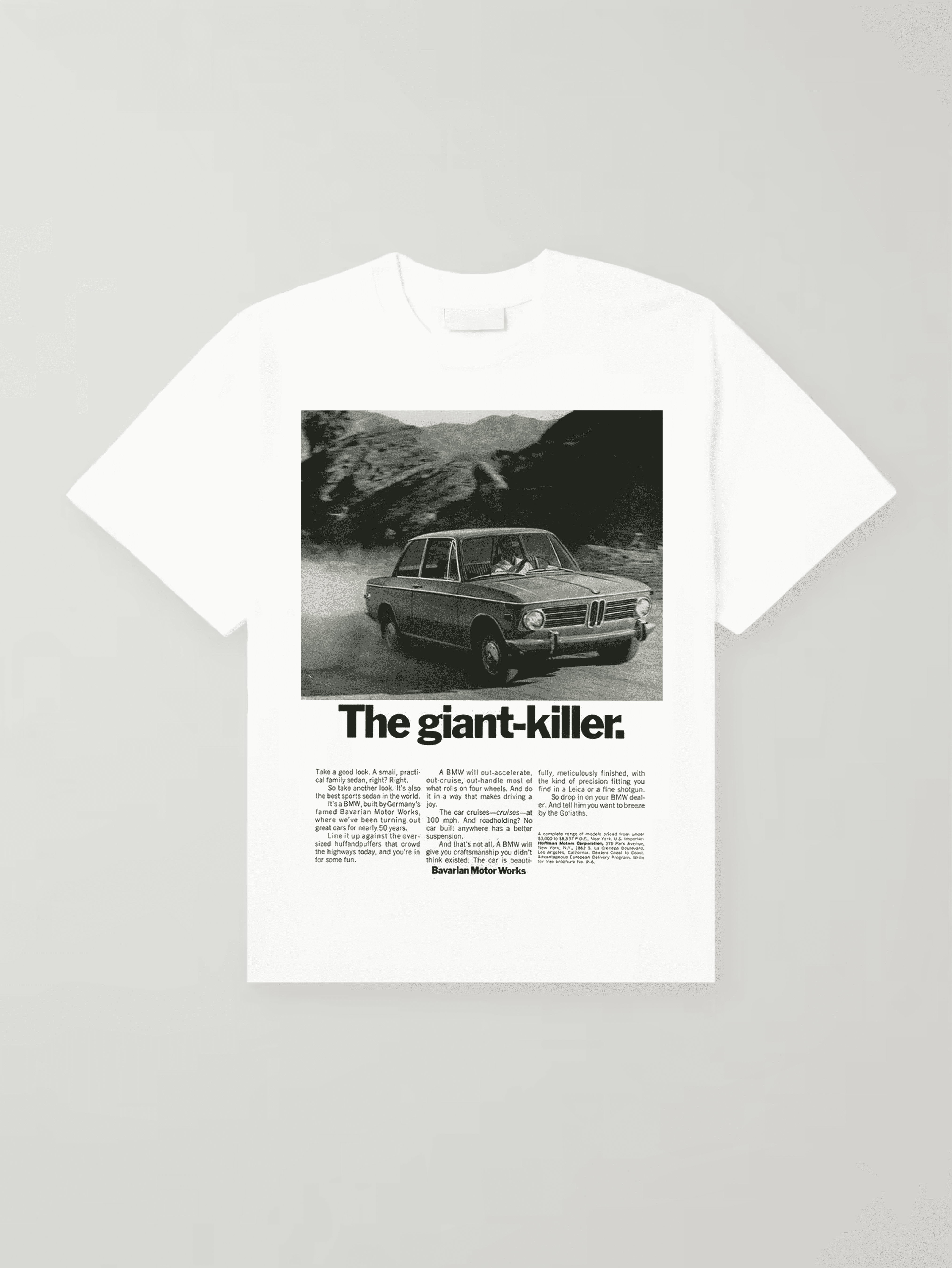 The Giant Killer White Front Front