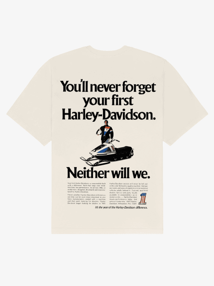 Harley Snowmobile Tee