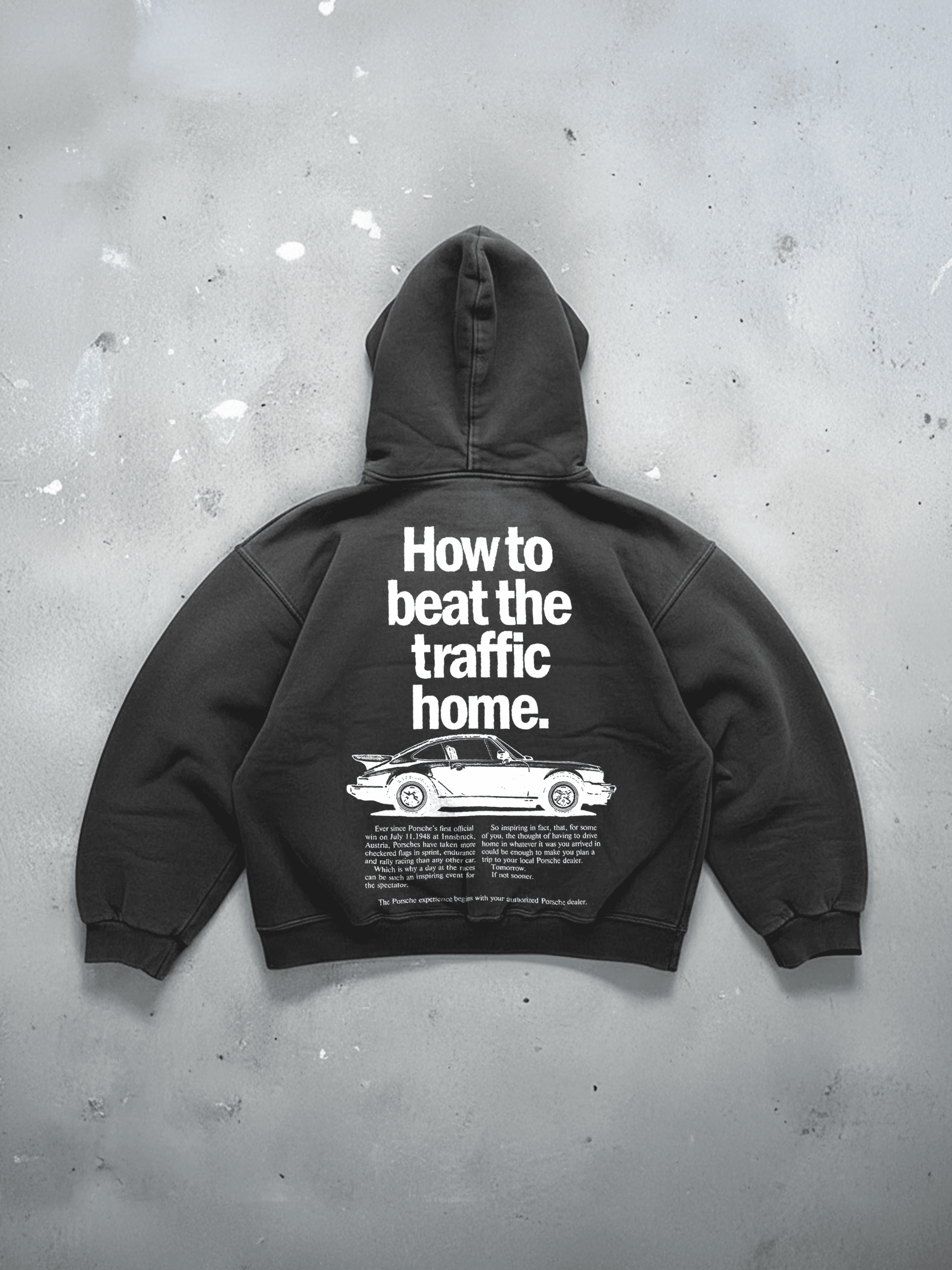 Beat the Traffic Home Hoodie